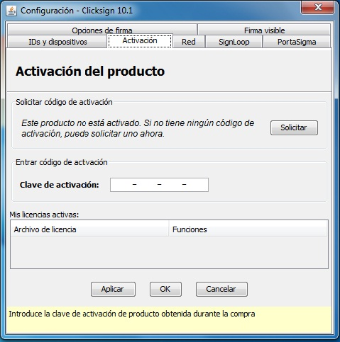 Activación de Clicksign para firmar electrónicamente documentos