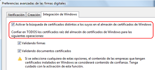 Búsqueda de certificados electrónicos en Clicksign