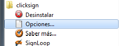 Configuración de Clicksign, software de firma digital